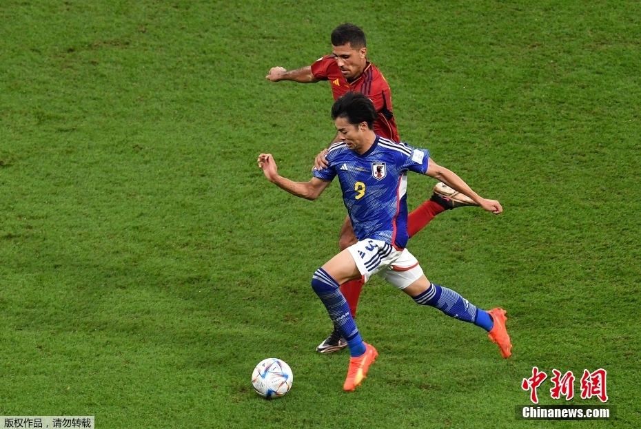 日本队逆转西班牙晋级16强 亚洲之光再创辉煌