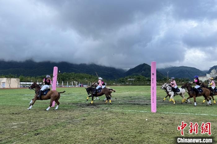 重庆武隆仙女山上演世界女子马球玫瑰杯—1003